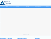 Tablet Screenshot of networkconcern.com